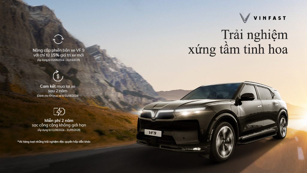VINFAST CÔNG BỐ CHÍNH SÁCH CHĂM SÓC ĐẶC BIỆT CHO DÒNG XE CAO CẤP VF 9 33