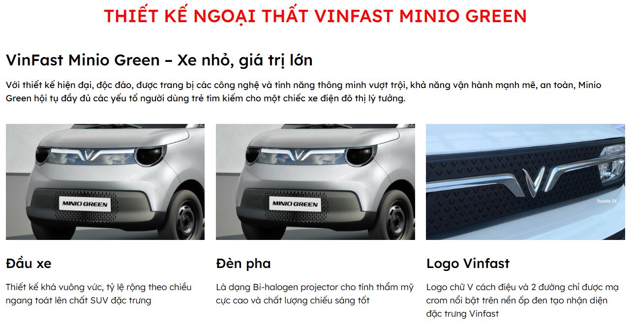 VINFAST MINIO GREEN 12