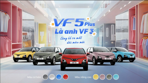 VF 5 PLUS RA MẮT DIỆN MẠO MỚI VỚI NHIỀU ƯU ĐÃI ĐẶC BIỆT HẤP DẪN 5